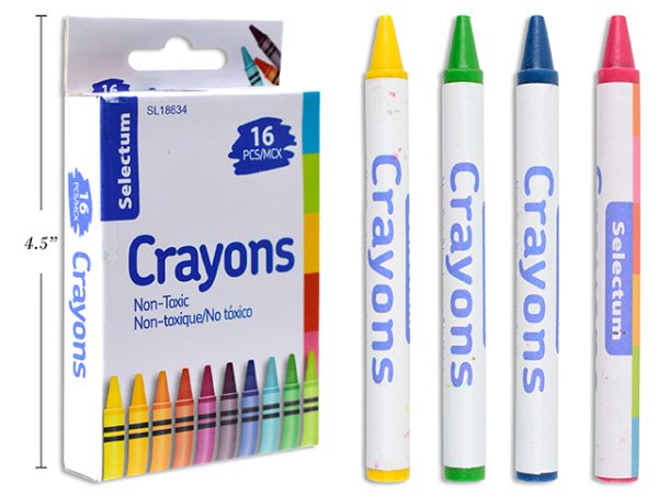 Selectum Crayons ~ 16 per pack