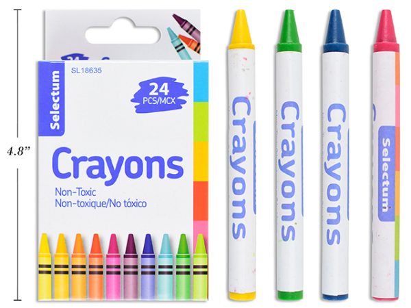 Selectum Crayons ~ 24 per pack