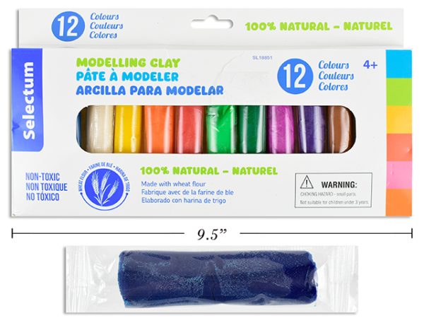 Selectum Modelling Clay – 15grams each ~ 12 per pack