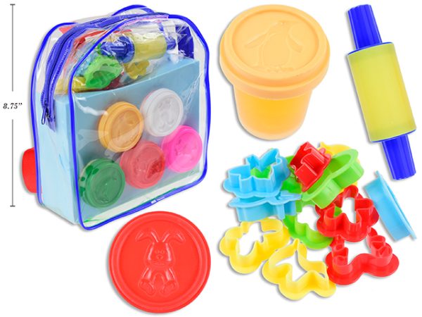 Selectum Slime, Dough & Sand Activity Backpack Kit