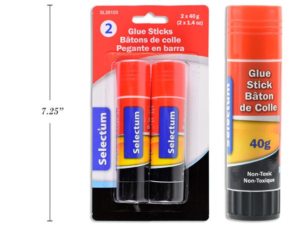 Selectum Glue Sticks ~ 2 x 40gram