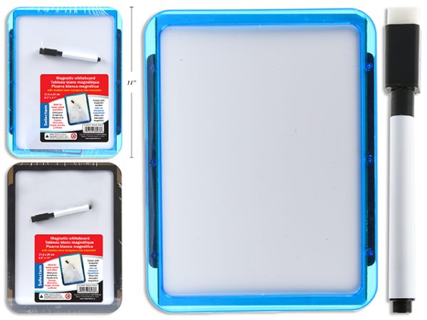 Selectum Magnetic Whiteboard {Dry Erase} with Marker ~ 8″ x 11.5″