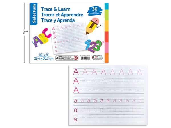 Selectum Trace & Learn ABC’s Pad ~ 10″ x 8″