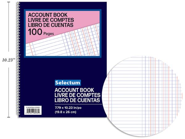 Selectum Account Book ~ 100 pages