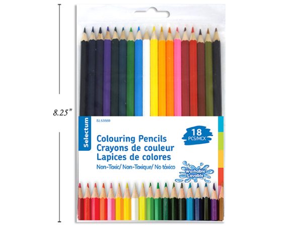 Selectum Colored Pencils ~ 18 per pack