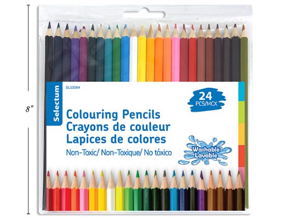 Selectum Colored Pencils ~ 24 per pack