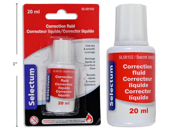Selectum Correction Fluid ~ 20ml Bottle