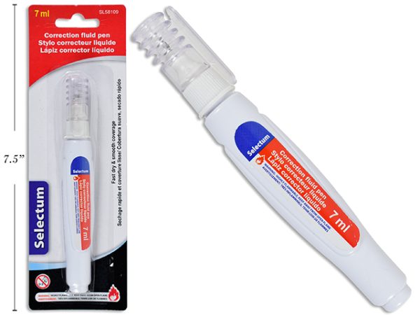 Selectum Correction Fluid Pen ~ 7ml