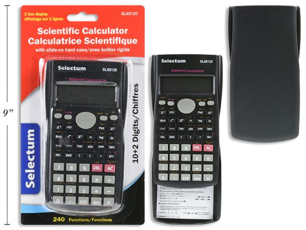 Selectum Scientific Calculator ~ 10 + 2 digits
