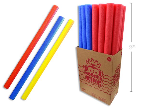 Pool Noodle – 55″ x 3.5″ ~ 24 per display