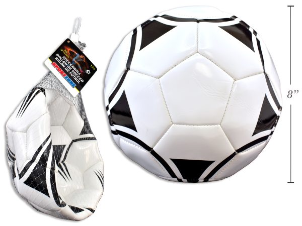 Soccer Ball Black & White – Size 5 ~ Ships Deflated