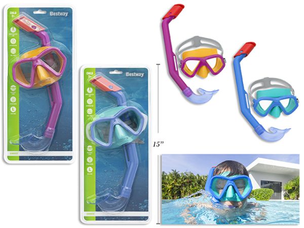 Bestway L’il Glider Mask & Snorkel Set {24023} ~ Child 3+