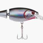 Berkley Flicker Shad Jointed 5cm – Black Silver