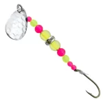 Sonic Rooster Tail – 1/8oz ~Silver Flame Mylar