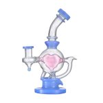 8″ Dab Rig 5mm – Heart with Banger