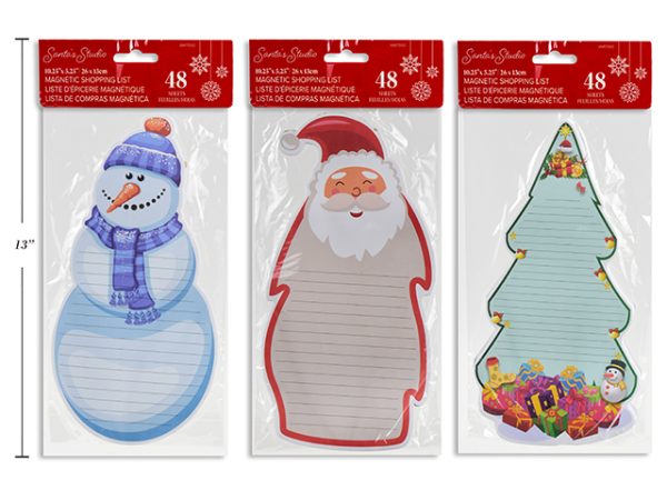 Christmas Magnetic Shopping List ~ 48 pages