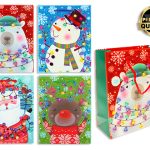 Christmas Medium Gift Bag – Horizontal ~ Winter