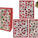 Christmas Large Gift Bags ~ Red Foil Hot Stamp
