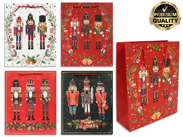 Christmas Large Gift Bags ~ Nutcracker