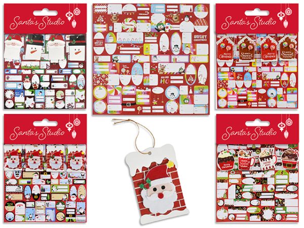 Christmas Premium Gift Tags ~ 62 pack