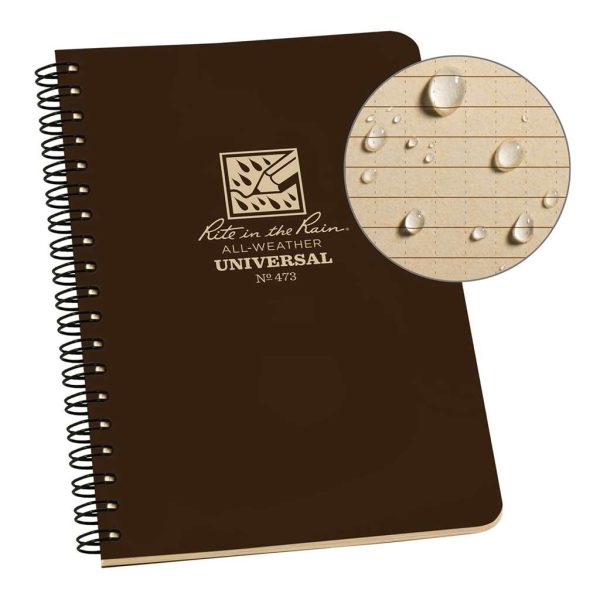 Rite in the Rain All-Weather Universal Notebook ~ 4.875″ x 7″